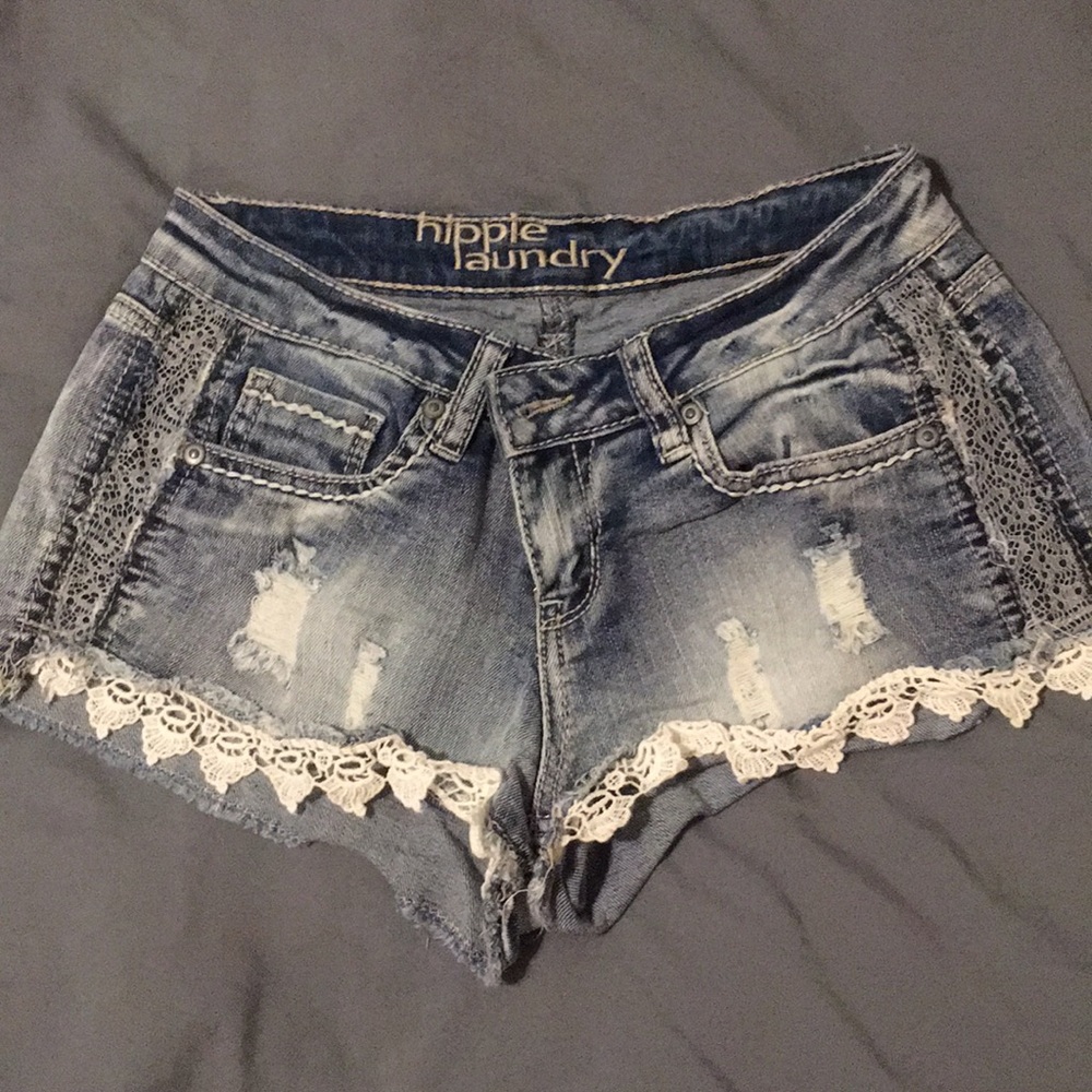 Hippie Laundry jean shorts
